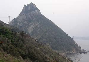 矢堅埼の全景